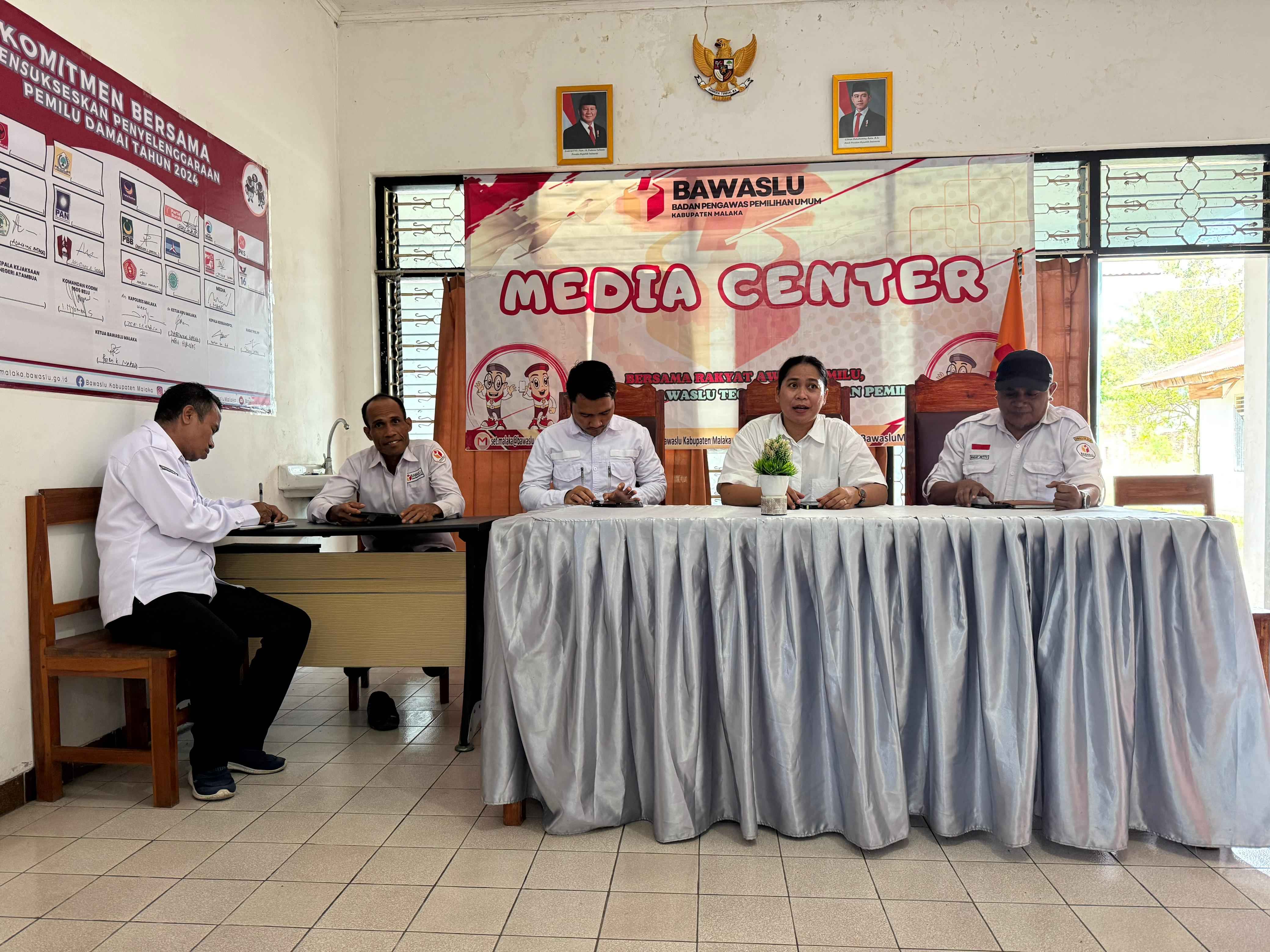 Pimpinan Bawaslu Malaka